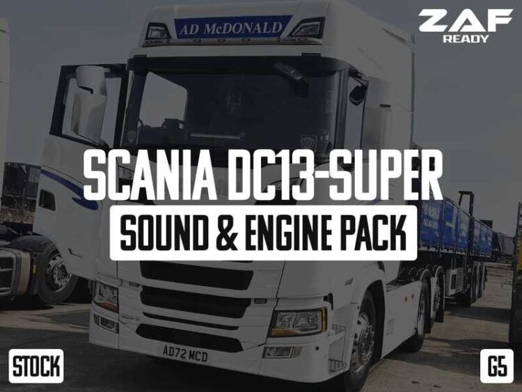 Scania DC13-Super Sound & Engine Pack (G5) v1.7