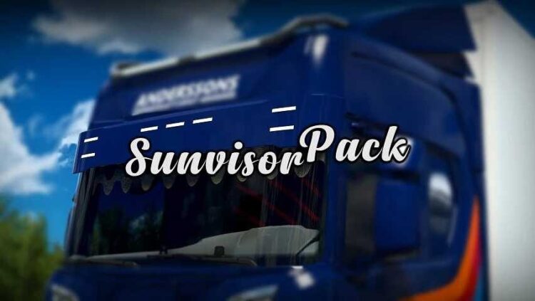 Sunvisor Pack for Scania NG v1.58