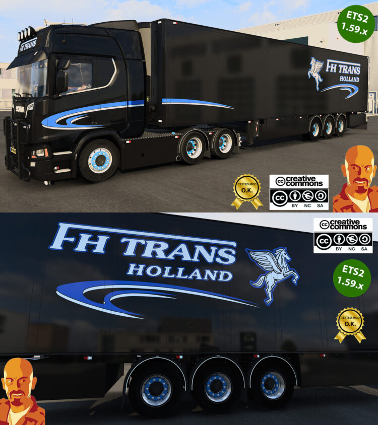 SCHMITZ FH-TRANS TRAILER v1.0 ETS2 1.58-1.59.x