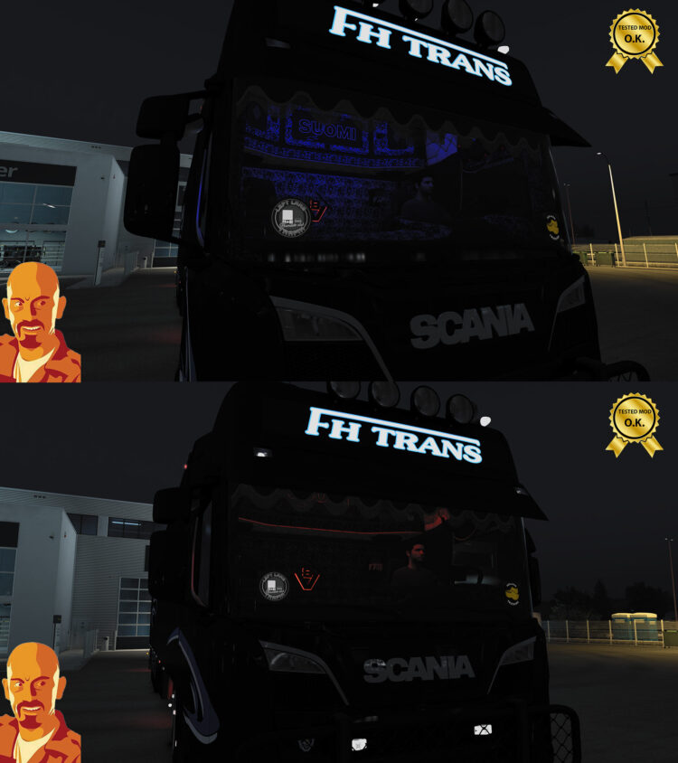 SCANIA NG R580 FH-TRANS v1.0 ETS2 1.58-1.59.x