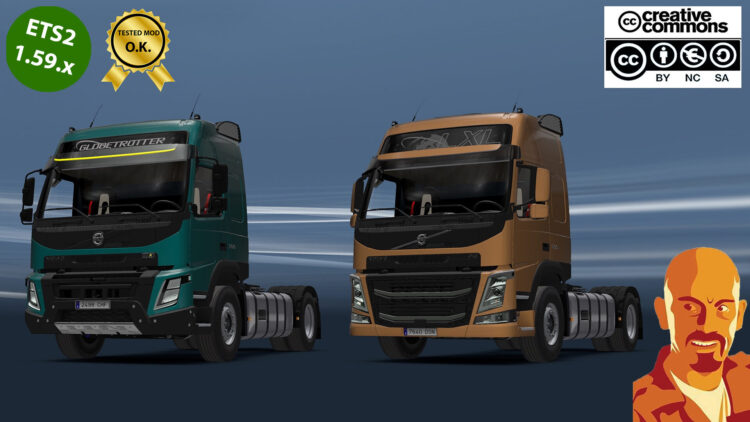 VOLVO FM & FMX v3.0 ETS2 1.59.x