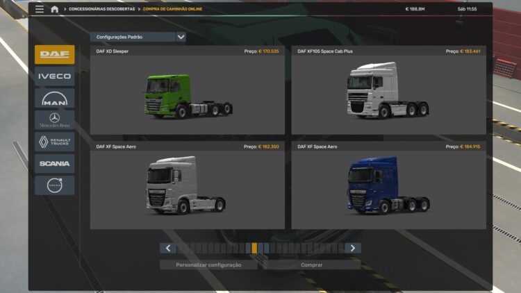 ALL TRUCKS AT THE DEALER ETS2 BY RODONITCHO MODS 1.0 1.40 1.60 04 06 2026