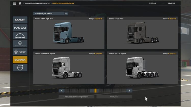 ALL TRUCKS AT THE DEALER ETS2 BY RODONITCHO MODS 1.0 1.40 1.60 04 06 2026