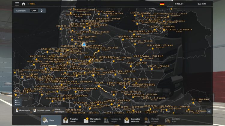 ALL CITIES WITH COUNTRY IDENTIFICATION ETS2 BY RODONITCHO MODS 1.0 1.40 1.60 04 06 2026