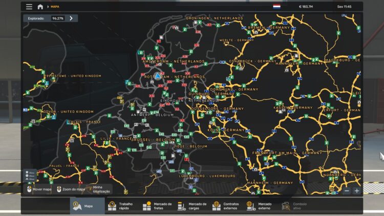 ALL CITIES WITH COUNTRY IDENTIFICATION ETS2 BY RODONITCHO MODS 1.0 1.40 1.60 04 06 2026