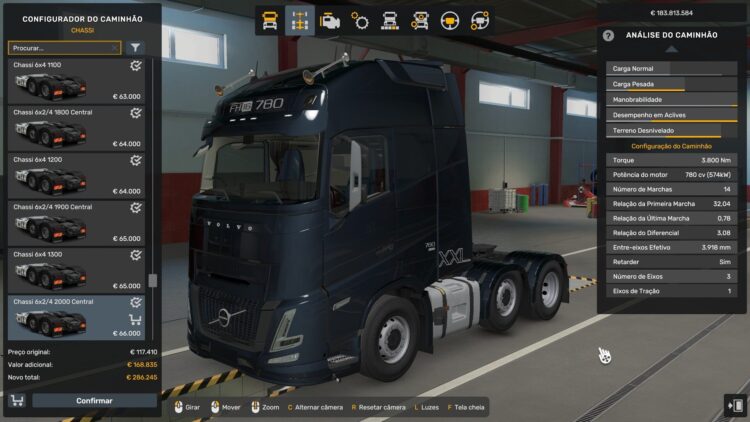 CHASSIS TRUCKS ETS2 BY RODONITCHO MODS 1.0 1.40 1.60 05 06 2026