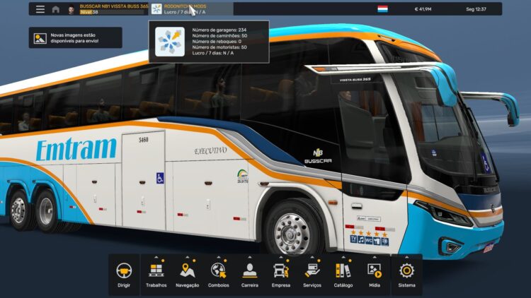 PROFILE BUSSCAR NB1 VISSTA BUSS 365 SCANIA NORMAN MODS BY RODONITCHO MODS 1.0 1.60 20 06 2026