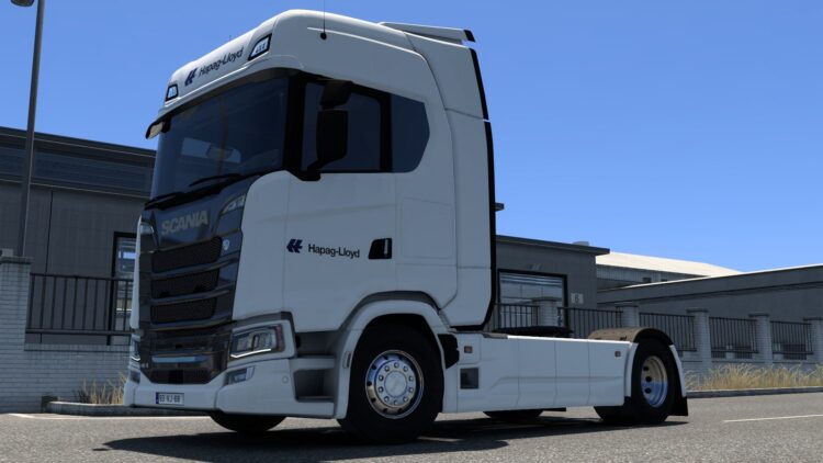 8K HAPAG LLOYD SCANIA S BEV BY RODONITCHO MODS 1.0 1.40 1.59 03 06 2026