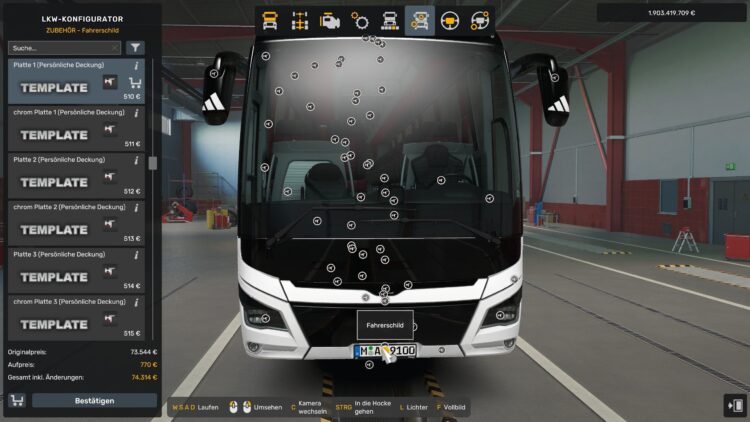DFB Team Bus 2026 – Man Lions Coach