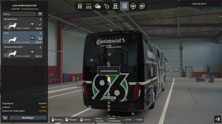 Hannover 96 Team Bus – Man Lions Coach