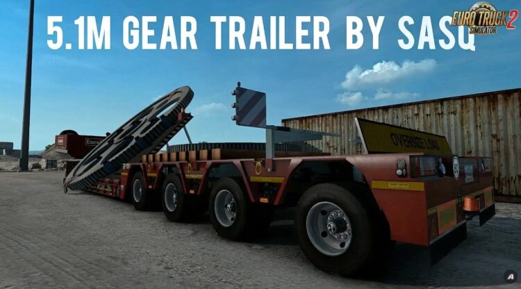 5.1m Gear Cargo Trailer v1.59