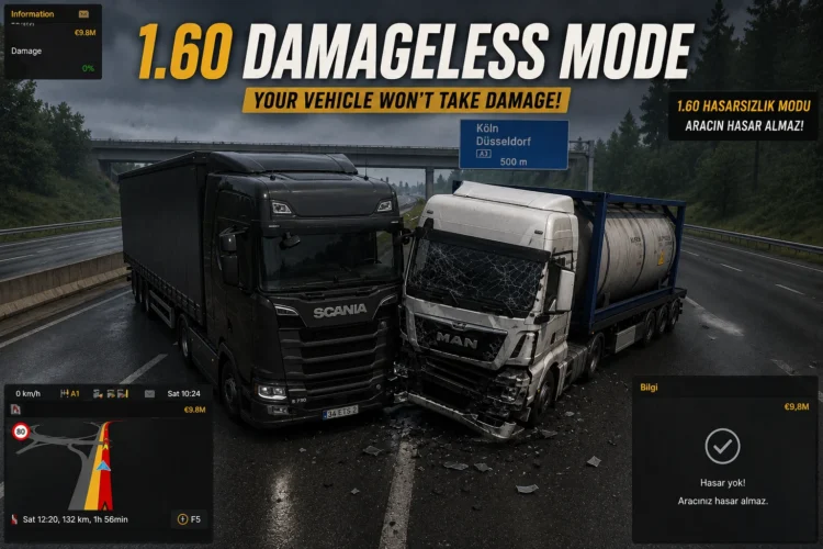 🚨💥🛡️No Damage Mod – Hasarsızlık Modu [1.60x]🛡️💥🚨