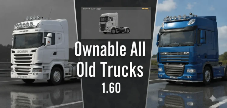 ✨Ownable All Old Trucks – Dealer Unlock (1.60+) ✨