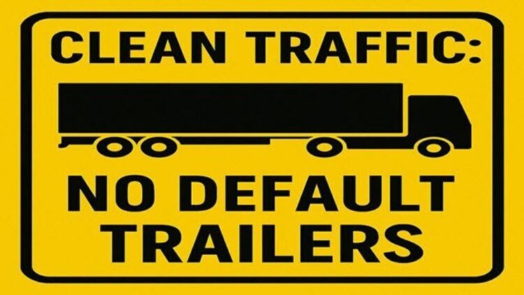 Clean Traffic No Default SCS Trailers v2.0