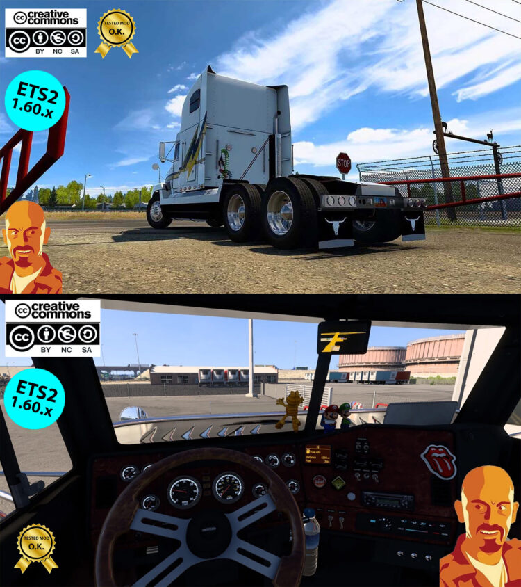 FREIGHTLINER FLD v2.0 ETS2 1.59-1.60.x
