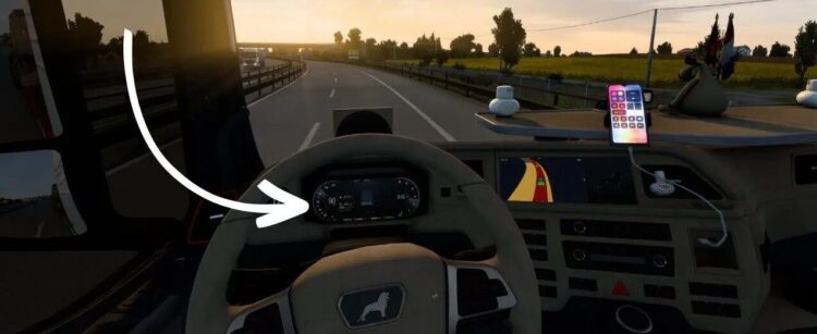 MAN TGX 2020 Improved Dashboard v1.60