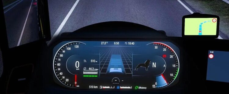MAN TGX 2020 Improved Dashboard v1.60
