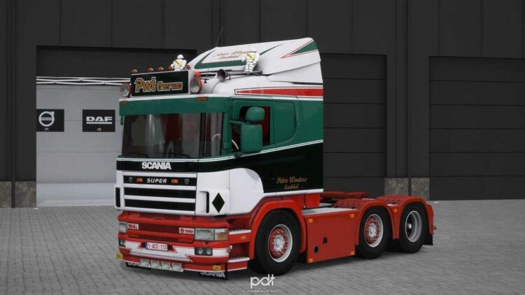 Scania 164L PWT Thermo + Pacton Trailer v2.0