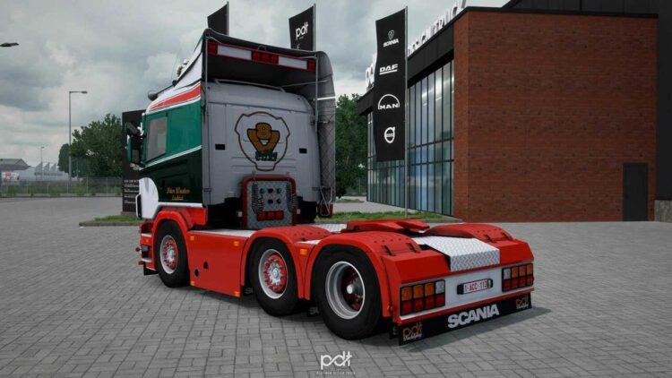 Scania 164L PWT Thermo + Pacton Trailer v2.0