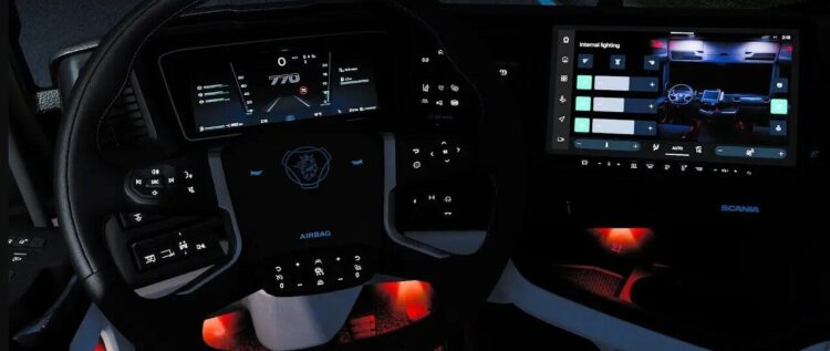 Scania NG Improved Dashboard v1.60