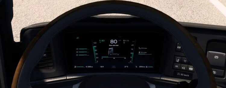 Scania NG Improved Dashboard v1.60