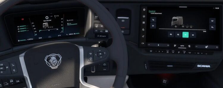 Scania NG Improved Dashboard v1.60