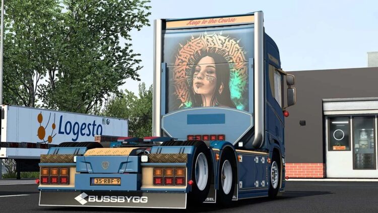 Scania R580s Harsha Customs v8.0