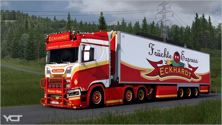 Scania S650 Eckhardt + Trailer v6.0