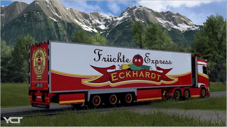 Scania S650 Eckhardt + Trailer v6.0