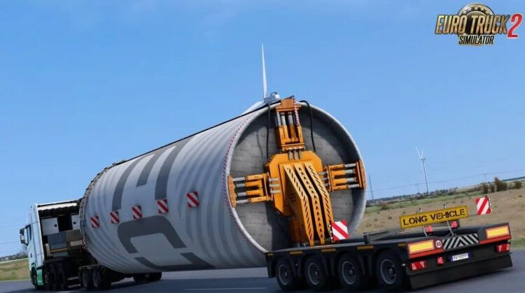 Wind Turbine Tower 2 Trailer v1.59