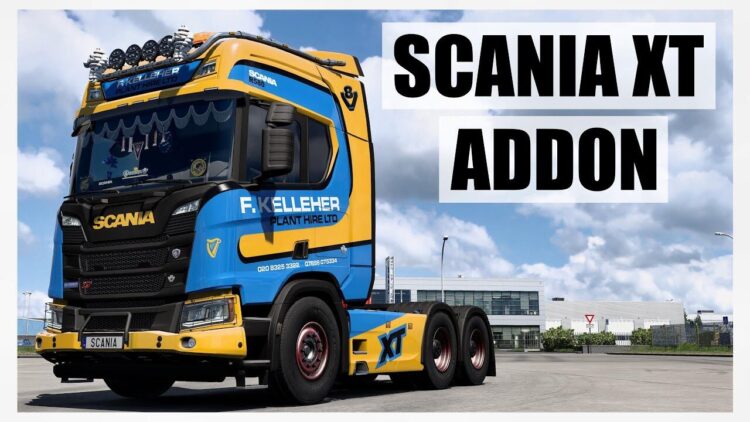 XT Addons for Scania R & S Next Gen v1.60