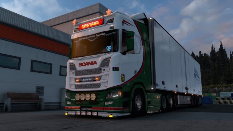 PaO Theme skin for Scania by Player Thurein