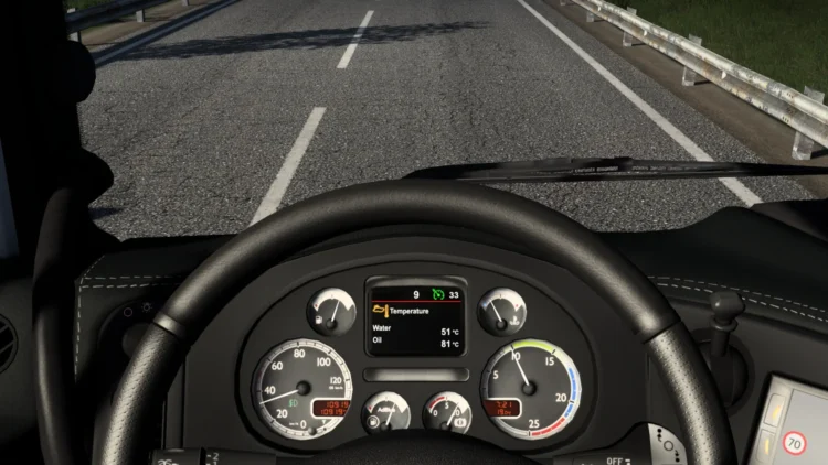 DAF 105 XF Customisable Dash