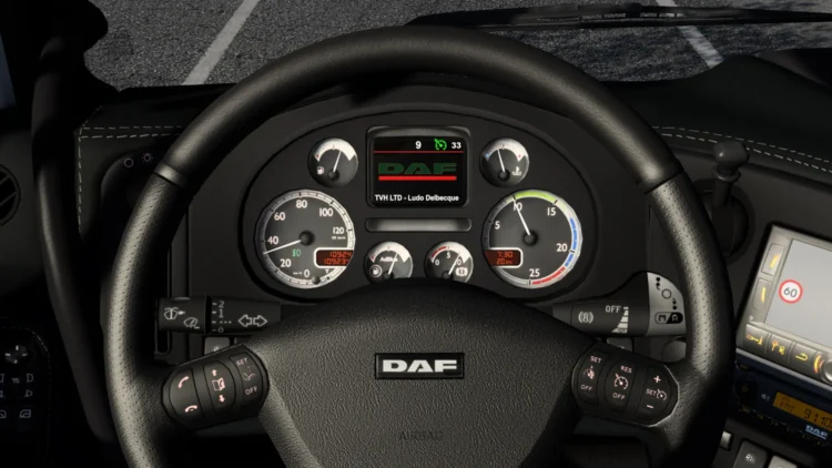 DAF 105 XF Customisable Dash