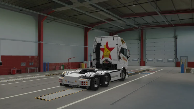 Zimbabwe theme Skin for Volvo FH6 V1.0 ETS