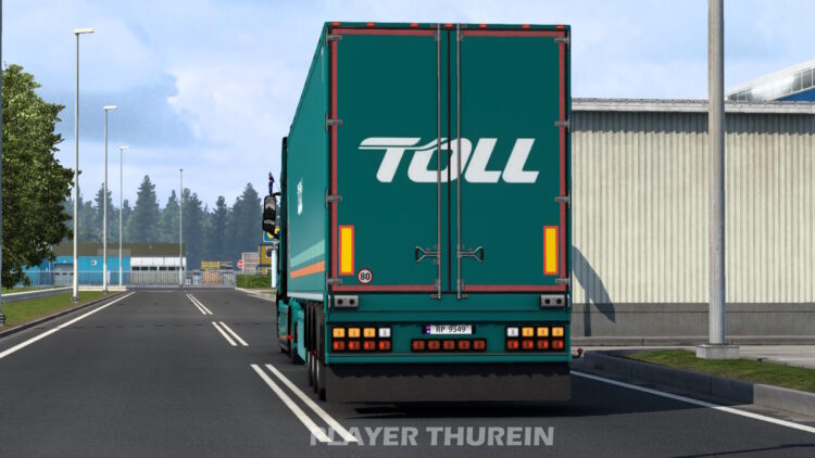 ETS2 Toll Combo skin for Mercedes-Benz by Player Thurein