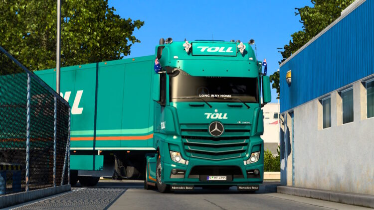 ETS2 Toll Combo skin for Mercedes-Benz by Player Thurein