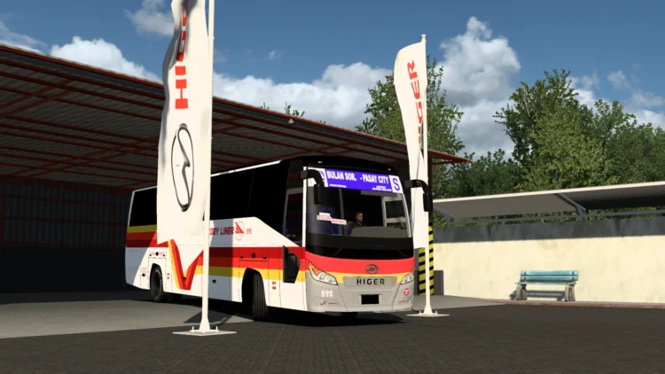 HIGER KLQ6128K V2 &ndash; Philippine Edition ETS2 1.60