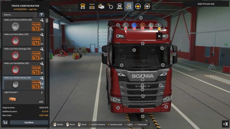 Hella Luminator Chromium Light Pack v1.59