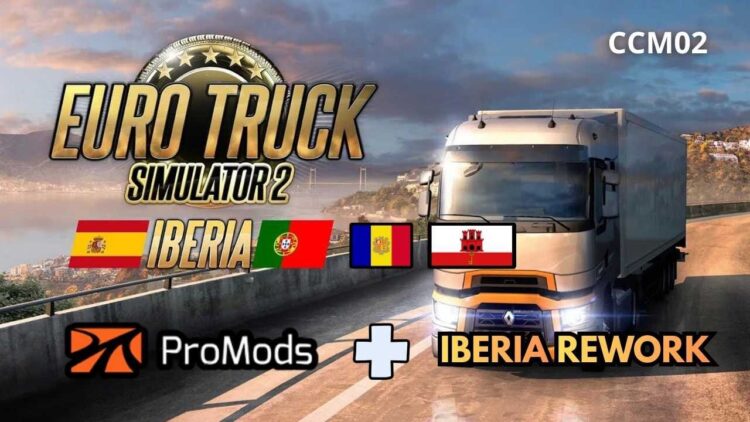 Iberia Promods Rework v1.40 for Promods 2.83 (1.60)