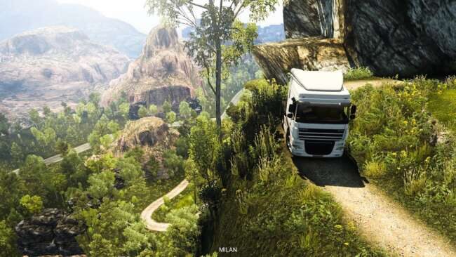 Peru Death Road Map For ETS2 1.50 to 1.60