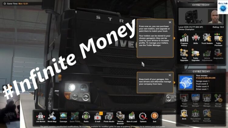 Infinity Money and XP 1.60