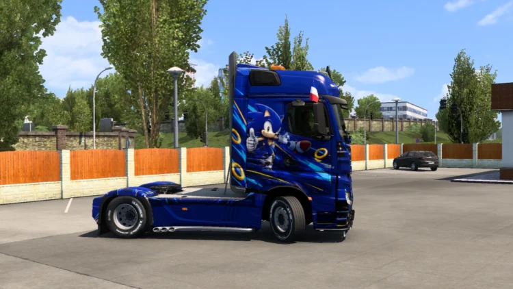 Skin sonic pour Mercedes Actros