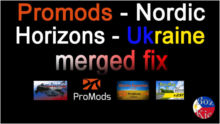 Promods 2.8x Nordic Horizons – Ukraine (Merged) Fix v1