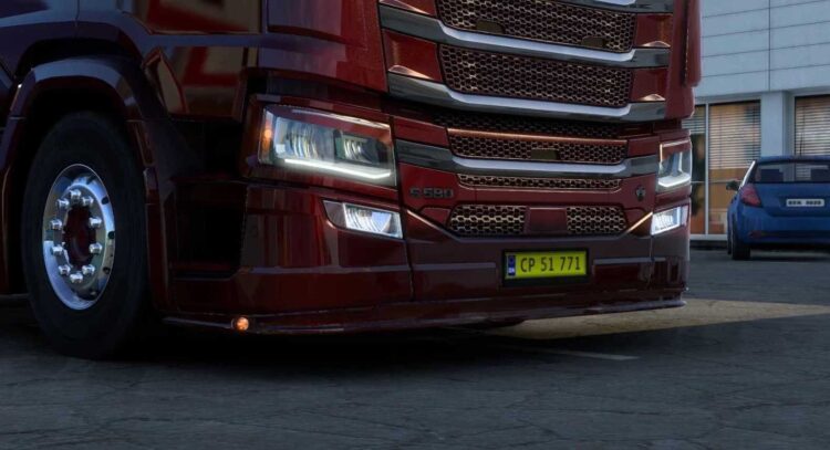 Scania PGRS Bumper Splitter v1.59