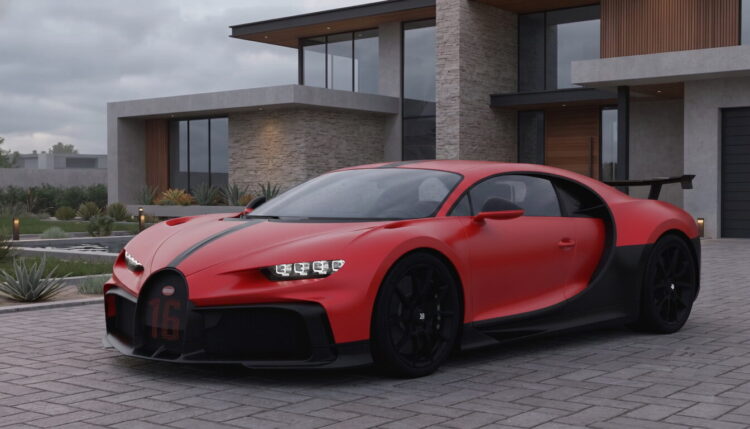 Bugatti Chiron 2021 2.8 1.60x