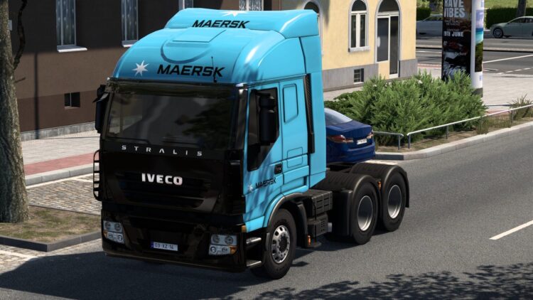 MAERSK IVECO STRALIS BY RODONITCHO MODS 2.0 1.40 1.61 21 07 2026