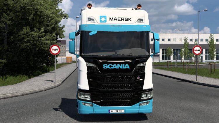 MAERSK SCANIA R 2016 BY RODONITCHO MODS 1.0 1.40 1.61 21 07 2026