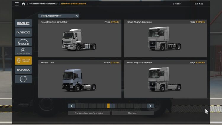 ALL TRUCKS AT THE DEALER ETS2 BY RODONITCHO MODS 1.40 1.61 24 07 2026