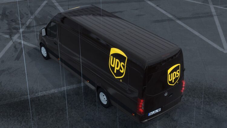 UPS MERCEDES-BENZ SPRINTER TRZPRO BY RODONITCHO MODS 1.40 1.60 10 07 2026